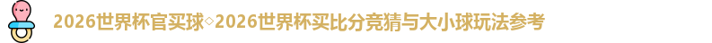 2026世界杯官买球